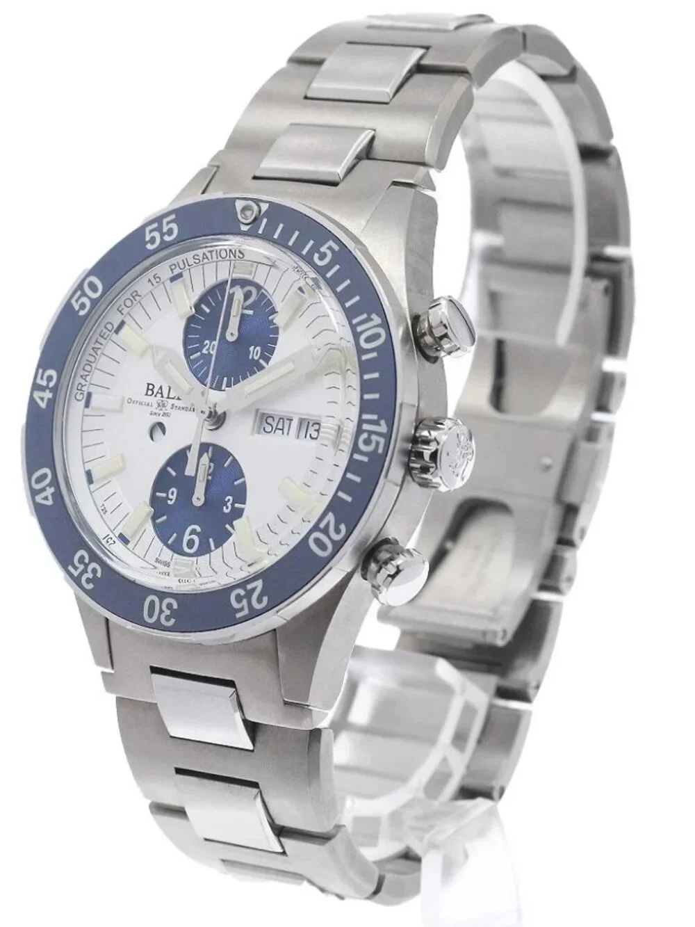 BALLWATCH Roadmaster Rescue DC3030C-S1J-WH Chronograph Automatic Men's_967932